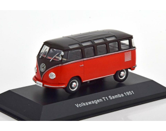 VOLKSWAGEN T1 Samba, red / black