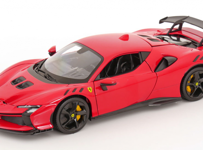 FERRARI Sf90 Xx Stradale (2024), Rosso Corsa - Red Black
