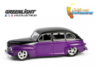 FORD Fordor Super Deluxe (1946), Dark Purple Metallic/Black