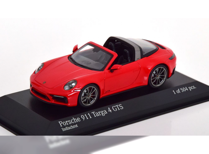 PORSCHE 911 (992) Targa 4 GTS (2021), red