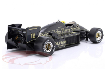 LOTUS 97T #12 GP Monaco Formula 1 Ayrton Senna (1985) + книга (1985)