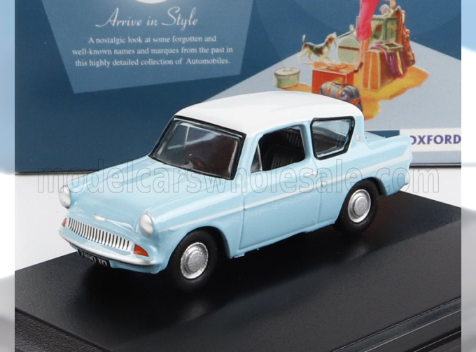 FORD Anglia Mki (1959), Light Blue White