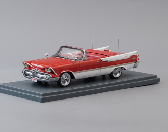 DODGE Convertible (1959), red / white