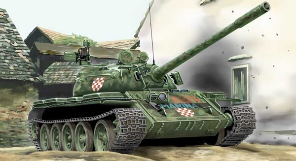 Сборная модель Танк Т-55А