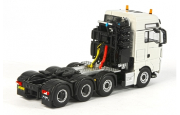 MAN TGX XXL 8x4, White Line 1:50, белый