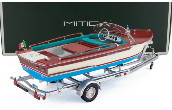 Моторная лодка Riva Junior (1966), слоновая кость/морской синий