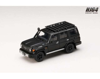 Toyota Landcruiser 70 (GDJ76W) Customized Version, matte black 2023