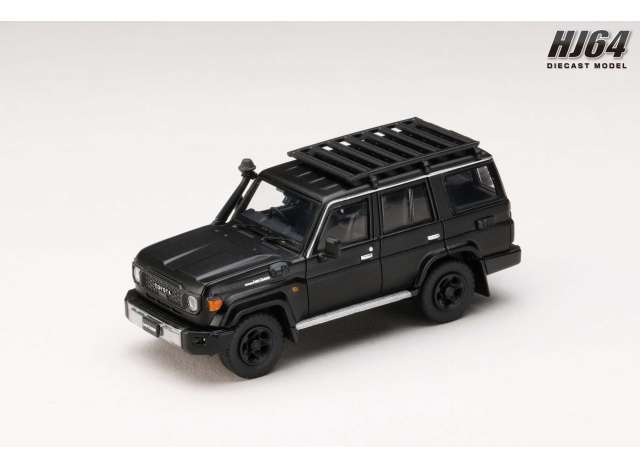 Toyota Landcruiser 70 (GDJ76W) Customized Version, matte black 2023