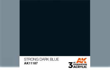 Краска акриловая 3rd Generation Strong Blue 17ml