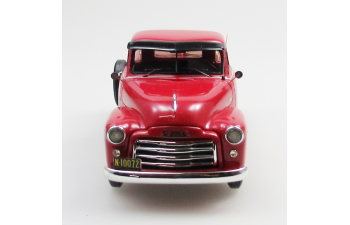 GMC Series 100 5-Window pickup Jack Daniels delivery (1952), red 