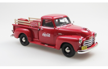 GMC Series 100 5-Window pickup Coca Cola (1951), red