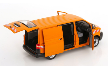 VOLKSWAGEN T5 VAN Transporter (2003), orange