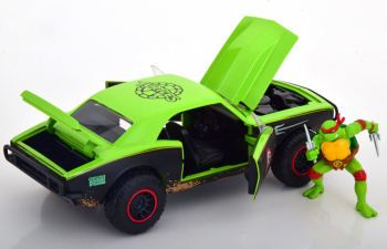 CHEVROLET Camaro (1967) - Raphael Ninja Turtles - Tartarughe Ninja, Green Black