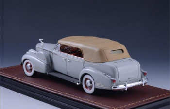 CADILLAC V16 Series 90 Fleetwood Sedan Convertible (закрытый) 1938 Grey