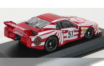 LANCIA Beta Montecarlo Turbo Team Lancia Corse N 51 24h Le Mans 1980 B.darniche - H.heyer - T.fabi, Red White