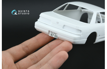 3D Декаль интерьера кабины Nissan Silvia S13 (Aoshima) (с металлостикерами)