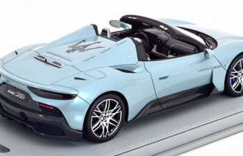 MASERATI Mc20 Cielo Spider (2020) - Con Vetrina - With Showcase, Acquamarina - Light Blue Met