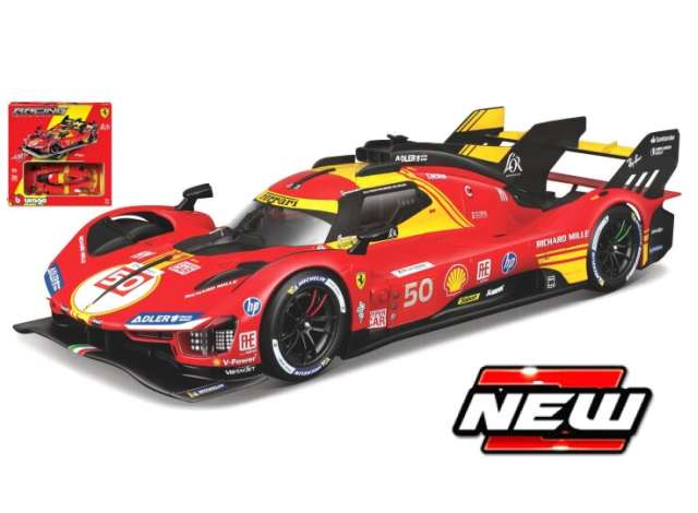 Ferrari 499P #50 Fuoco / Nielsen / Molina, Winner 24h Le Mans 2024, metal modelkit 2024