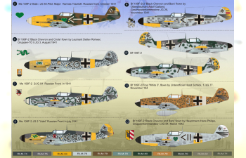 Декаль Me 109 F2