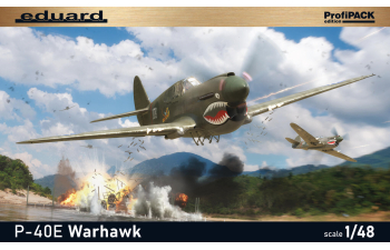 Сборная модель P-40E Warhawk ProfiPack edition