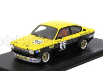 OPEL Kadett C Coupe Gt/e №36 Drm (1976) Walter Rohrl, Yellow Black