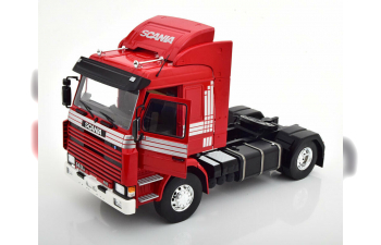 SCANIA 143M Topline 1987 Red / Silver