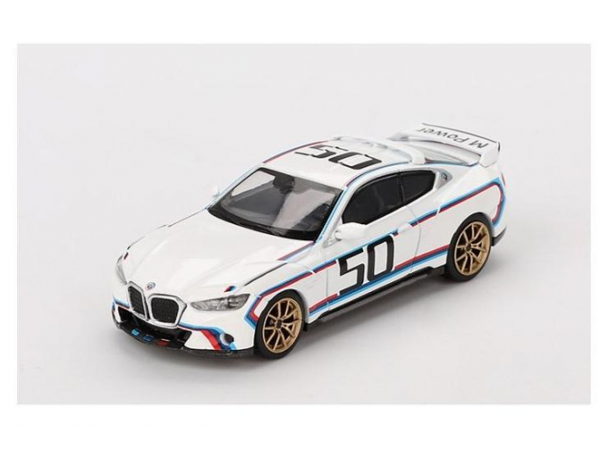 BMW M4 (G28) 3.0 CSL №50 (2025), white