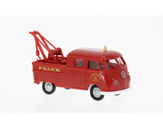 VOLKSWAGEN T1b эвакуатор Falck, красный