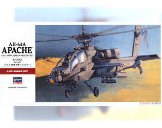 Сборная модель ударный вертолет армии США AH-64A APACHE