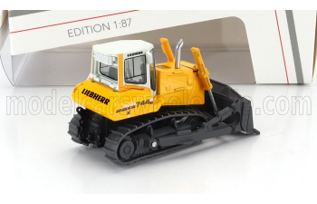 LIEBHERR Pr744 Tractor Bulldozer (2010), Yellow White