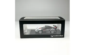 PORSCHE RWB 964 High Wing with figure, black/white/red