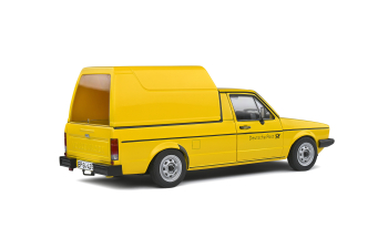 VOLKSWAGEN Caddy Deutsche Post (1982), yellow
