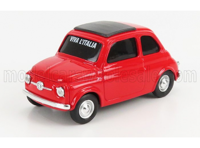 FIAT 500 1965 - Viva L'italia 150th Anniversario Italia 1861 - 2011, Red