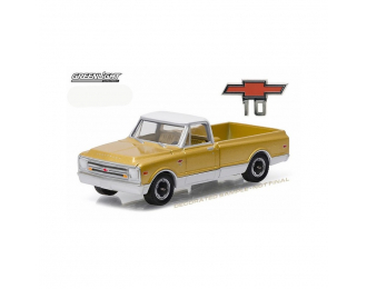 CHEVROLET C-10 Pickup Truck (1968), gold / white