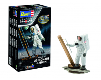 Сборная модель "Аполлон-11": Астронавт на Луне (подарочный набор)