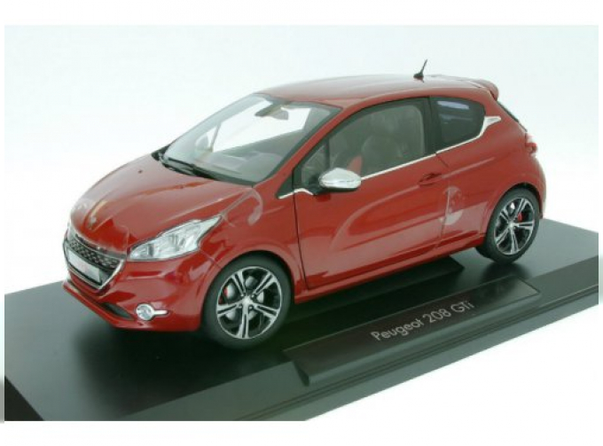 PEUGEOT 208 GTi 2013, красный