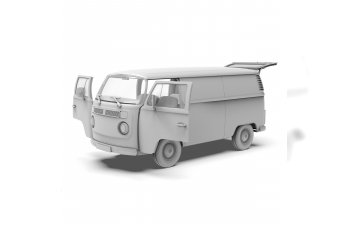 Сборная модель VOLKSWAGEN коммерческий фургон T2 1972 года
