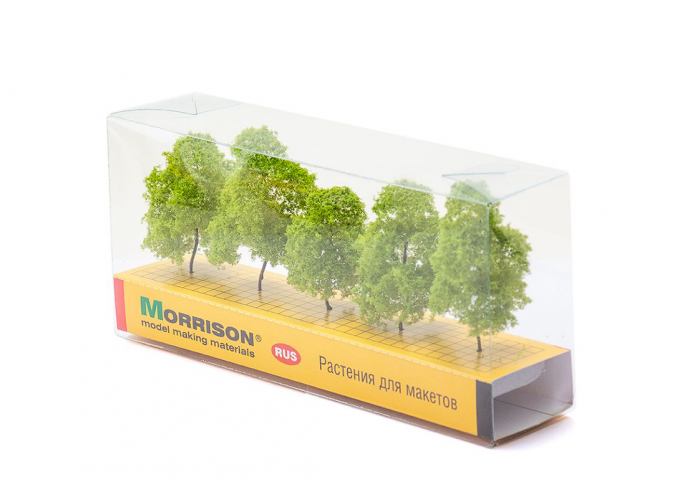 «Солнечная крона» - Набор деревьев для макетирования 5 шт.