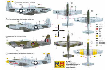 Сборная модель P-51 H Mustang