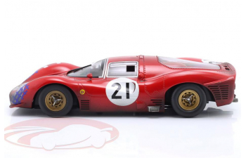 FERRARI 330 P3 Coupe №21 (Dirty & Lights Version) 24h Le Mans, Bandini/Guichet (1966)