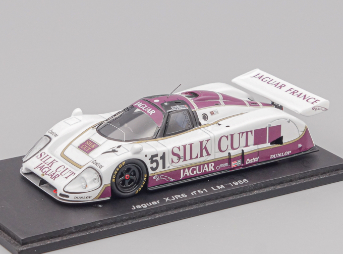 (Б/У) JAGUAR XJR6 #51 (1986), white