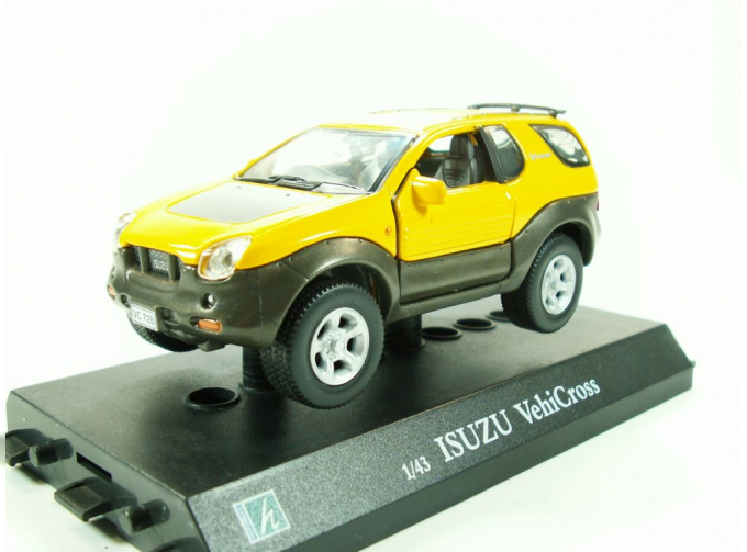 ISUZU V-Cross, NN29 7HB UK 1:43, желтый