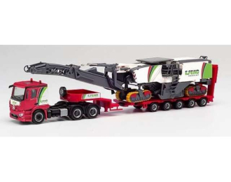 MERCEDES-BENZ Actros T.Sz. Wirtgen 250i Enrico Feind, red
