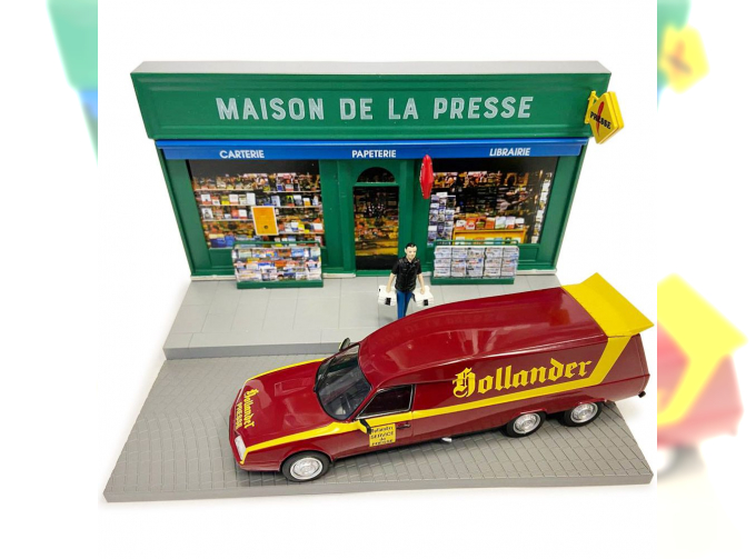 CITROEN CX Tissier 6 колесный фургон для срочной доставки прессы