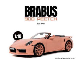 PORSCHE 911 Turbo  Brabus 900 Peetch *Resin serie* (2.24), pink