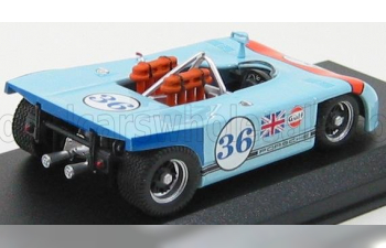 PORSCHE 908/3 N 36 Targa Florio 1970 Attwood - Waldegaard, Light Blue