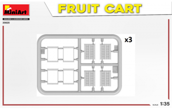 Сборная модель Тележка с фруктами