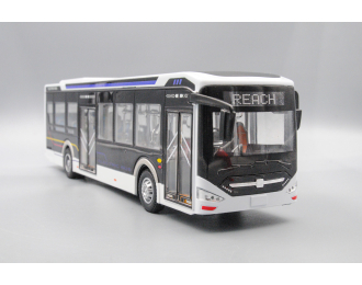 Электробус Zhong Tong N12, белый, 28 см