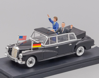 MERCEDES-BENZ 300D Limousine (1963) Adenauer / Kennedy, black