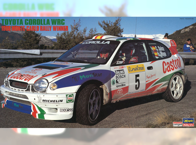 Сборная модель Автомобиль  TOYOTA COROLLA WRC 1998